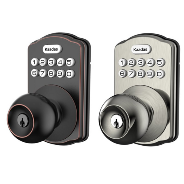 Kaadas KS03 Knob Lock With Keypad And Key (2 Colors)