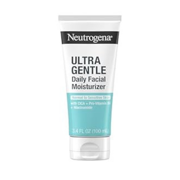 3.4oz Neutrogena Ultra Gentle Daily Face Moisturizer (Fragrance Free)
