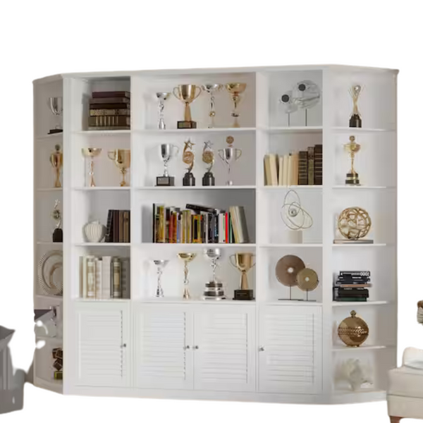 FUFU&GAGA White 78.7" Accent Storage Cabinet