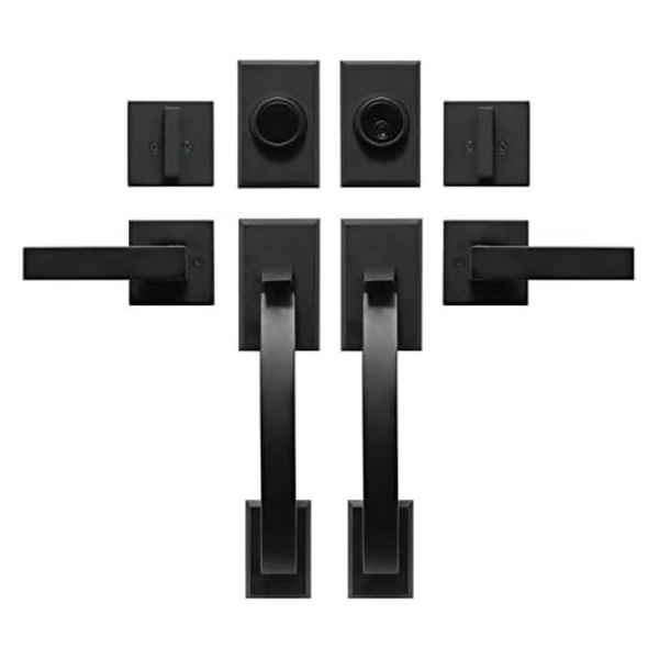 GUA OYH Handle Lever Double Front Door Handleset