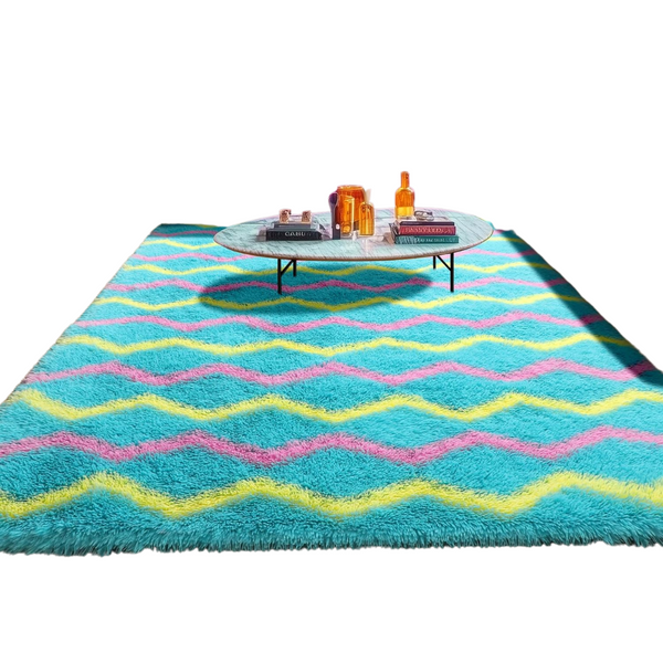 4ft x 6ft Plush Soft Unicorn Washable Fluffy Rug