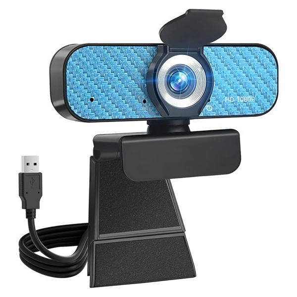 VDOR 1080P Webcam With Microphone Noise Cancellation