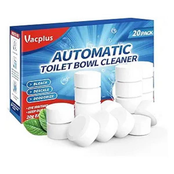 20-Pack Vacplus Automatic Toilet Bowl Cleaner Tablets