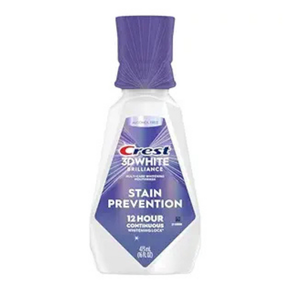 Crest 3D White Brilliance Mouthwash 473?mL