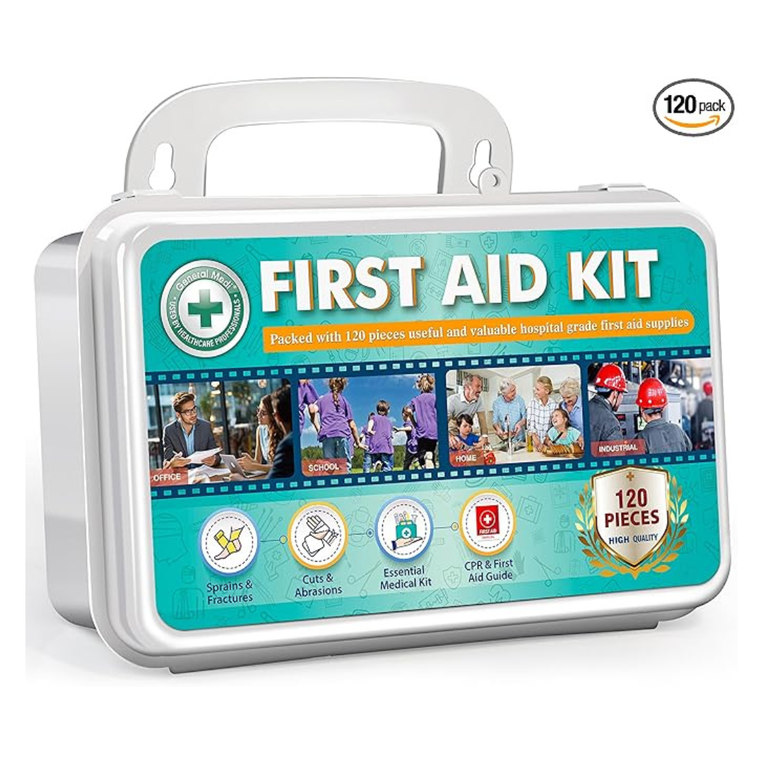 120-Piece General Medi Hardcase First Aid Kit