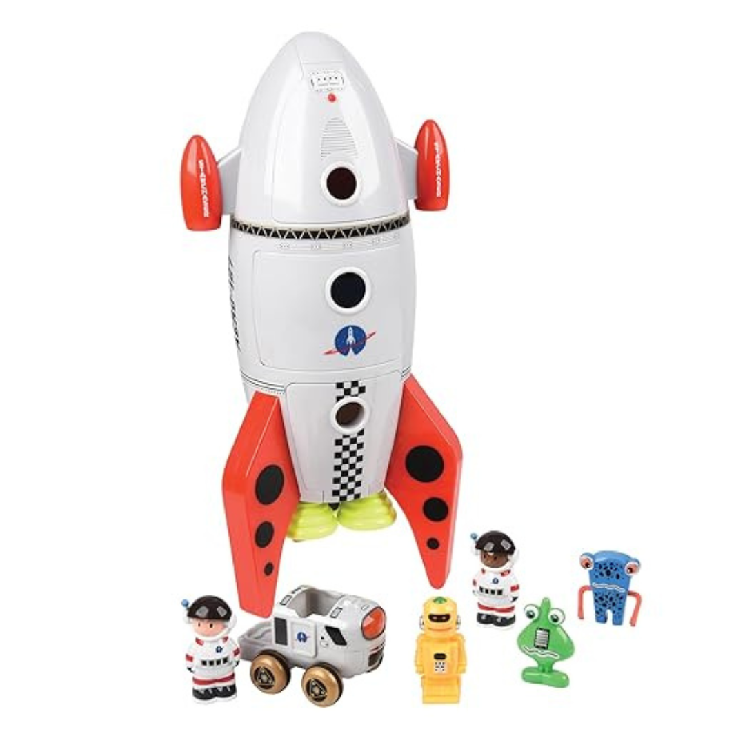 Space Mission Rocket Ship STEM Toddler Toys