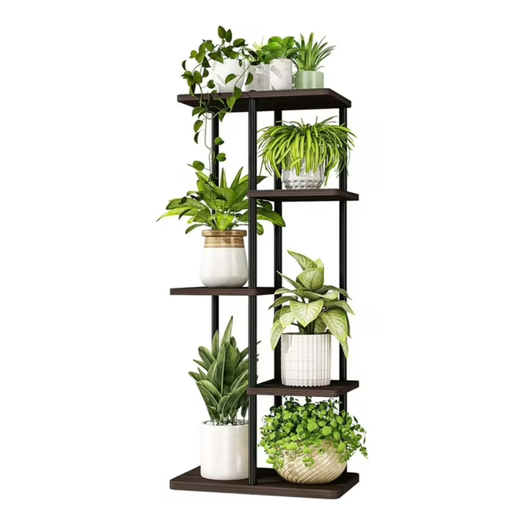 Bamworld 5 Tier Indoor Corner Plant Stand