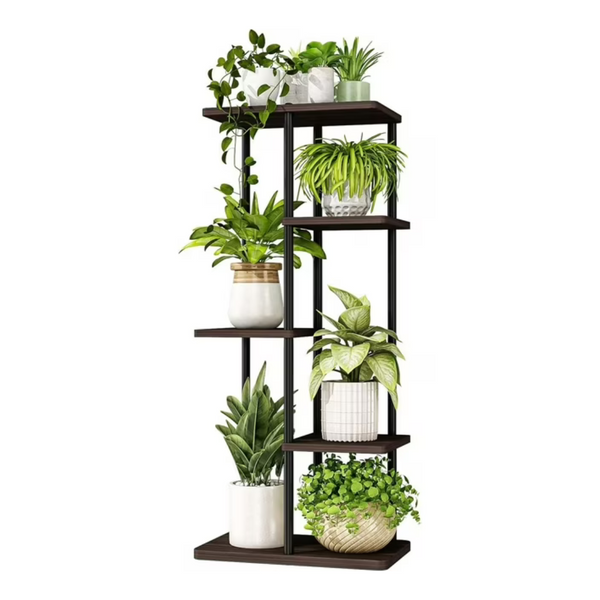 Bamworld 5 Tier Indoor Corner Plant Stand