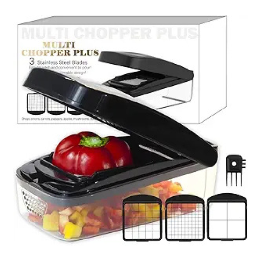 Multi Functional Food Vegetable Chopper With Container