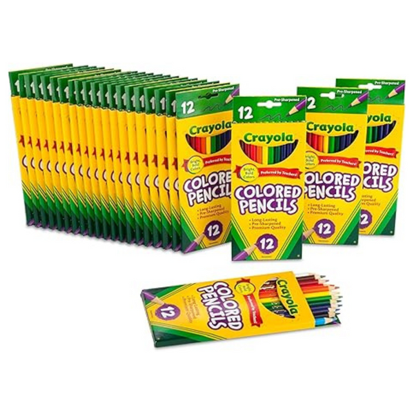 24 Packs Of Crayola Colored Pencils