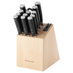 KitchenAid 14-Piece Gourmet Forged Triple Rivet Knife Block Set