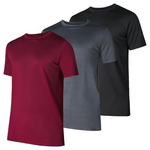 3-Pack Ultra Performance Mens Workout Athletic Gym T-Shirt
