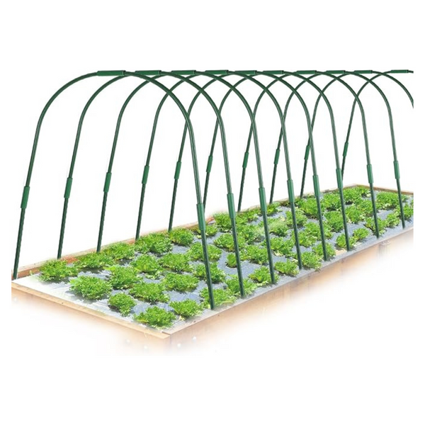 10-Set Garden Hoops for Garden Netting Raised Beds