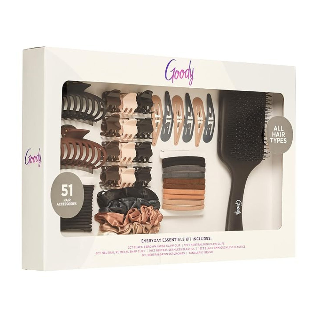 51-Piece Goody Neutral Color Hair Accessories Kit