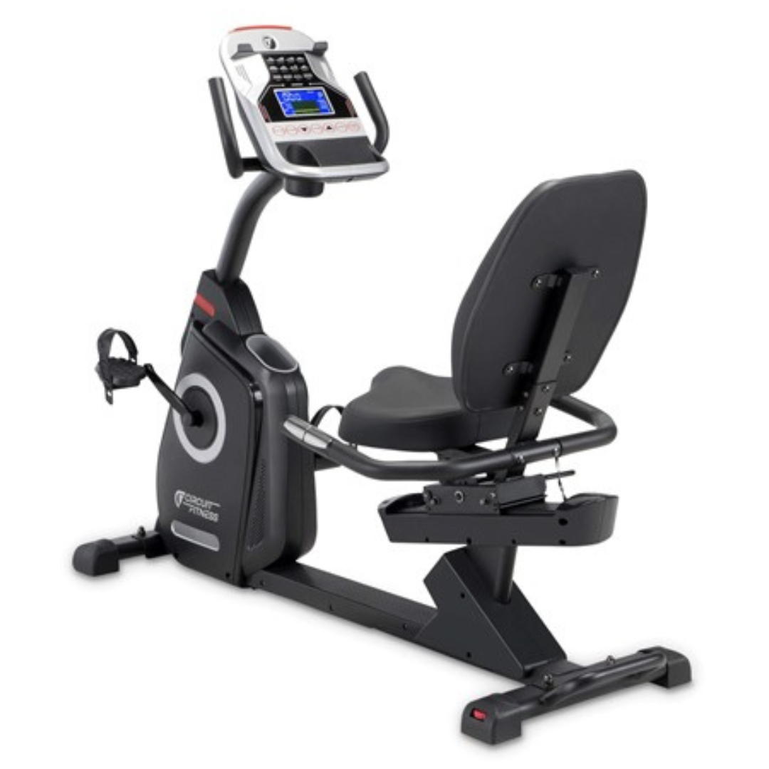 Circuit Fitness Recumbent Magnetic Exercise Bike