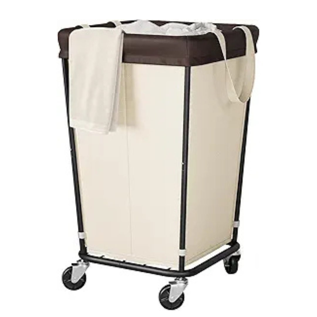 160L Rolling Laundry Basket With Wheels