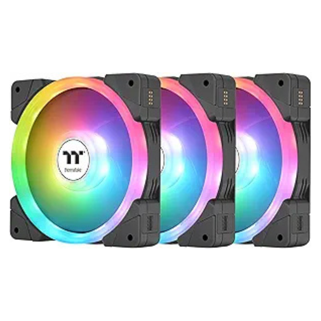 3-Pack Thermaltake SWAFAN EX 12 ARGB PC Cooling Fan