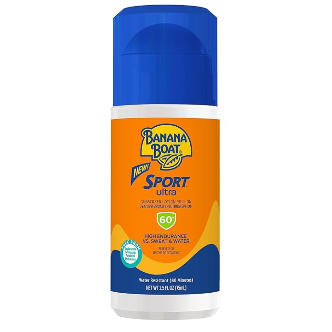 Banana Boat Sport Ultra SPF 60 Water Resistant Roll On Sunscreen 2.5oz