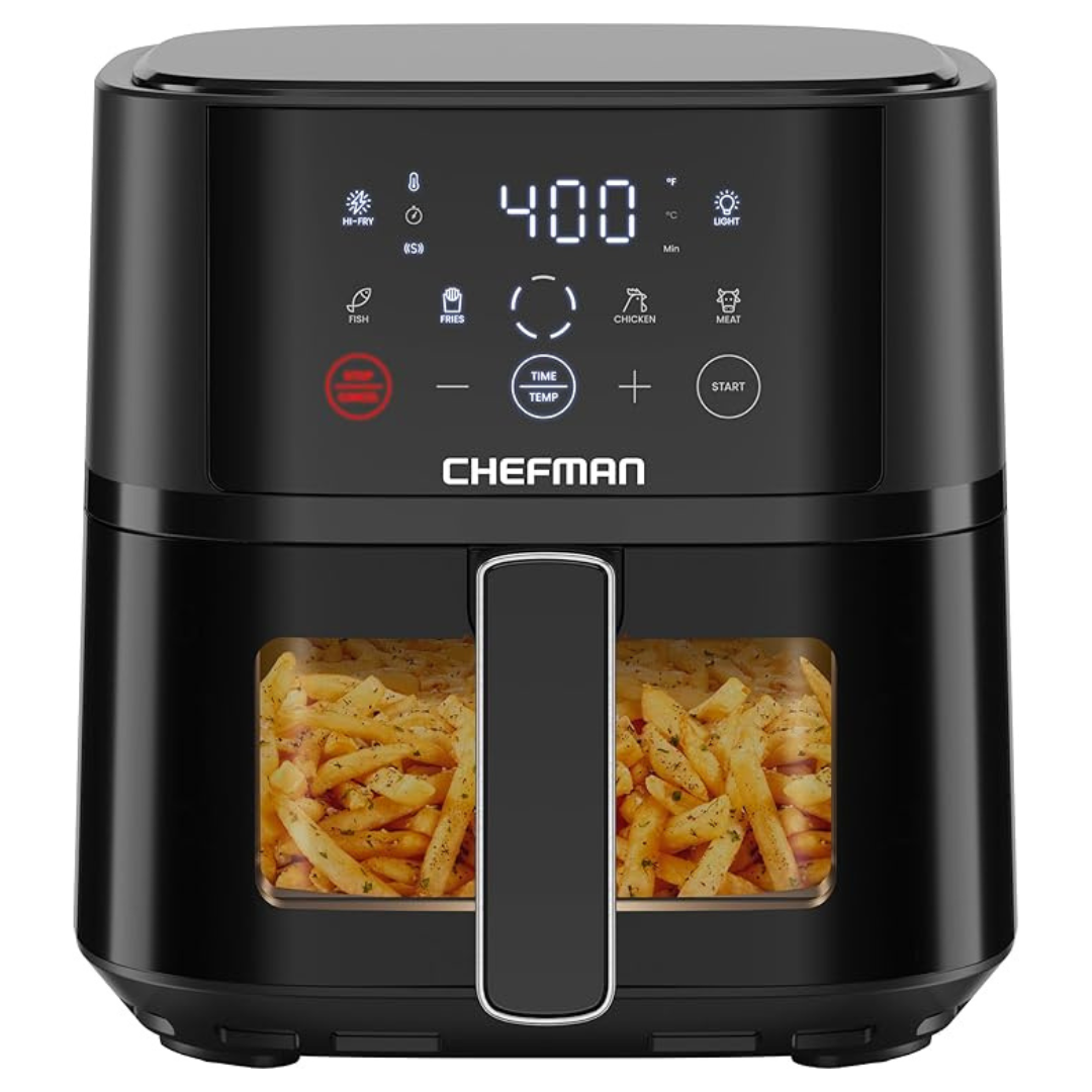 Chefman 4 QT Compact Airfryer With 4 Presets