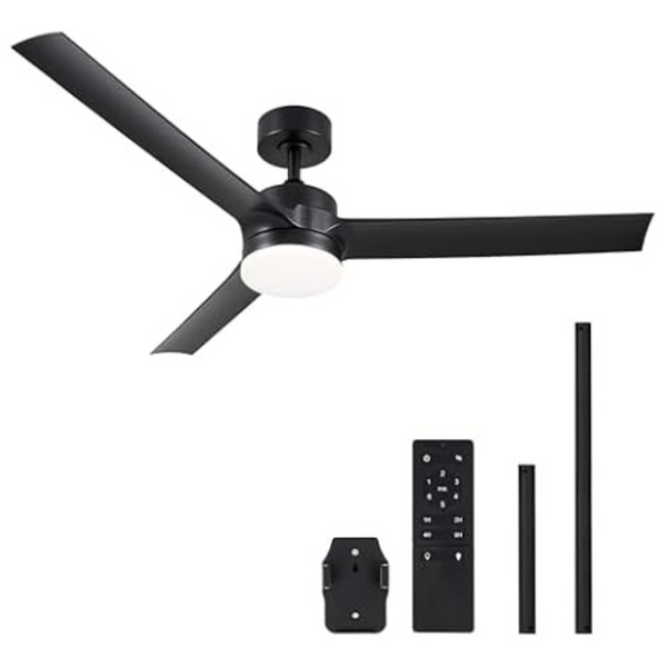 VONLUCE 52" 6-Speeds Ceiling Fans With Lights And Remote