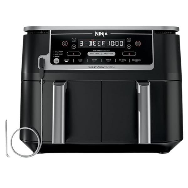 10-Quart Ninja Foodi XL Dual-Basket 6-In-1 Air Fryer W/ DualZone Tech