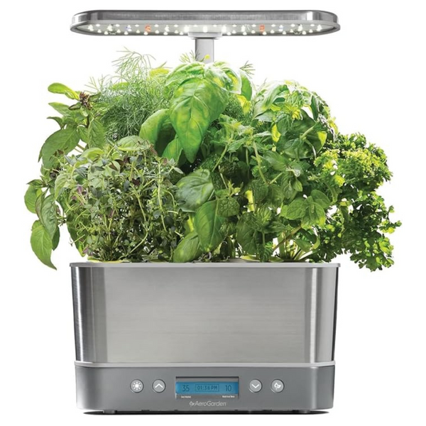 AeroGarden Harvest Elite Garden 6 Pods Hydroponic Growing System