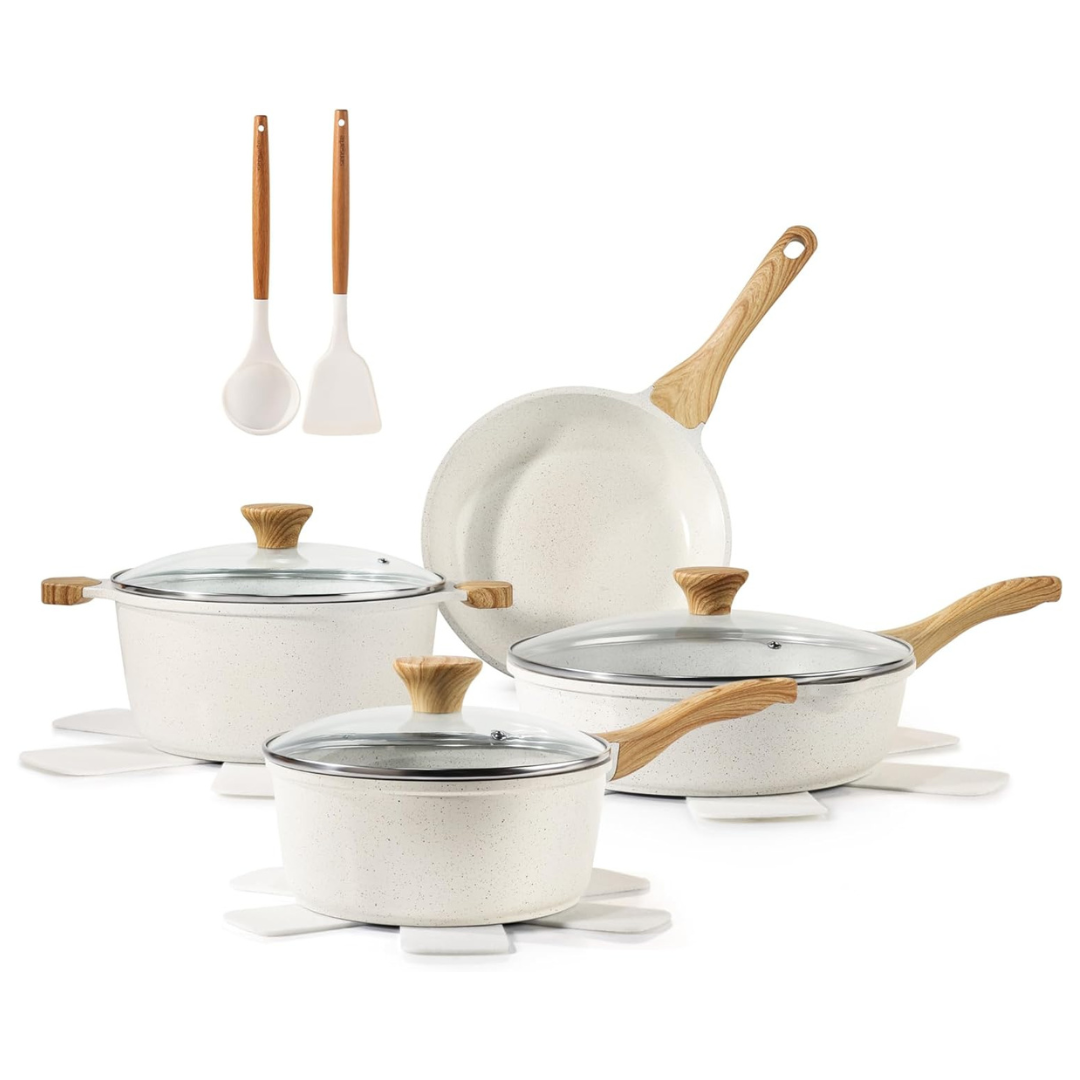 Up To 45% Off On Nonstick Cookware Sets And Pieces At Amazon