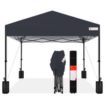 10x10ft 1-Person Setup Pop Up Canopy Tent