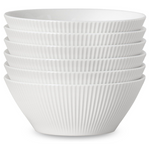 6 Pack 30 oz Ceramic Cereal Bowl Set