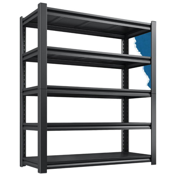 72" Heavy-Duty 5-Tier 3,000-lbs. Shelving Unit