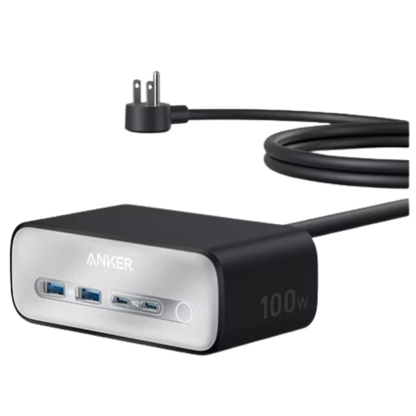 Anker 100W Max 7-in-1 USB C 5ft Thin Cord Charging Station