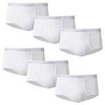 6-Pack Hanes Men's Moisture-wicking Cotton Briefs