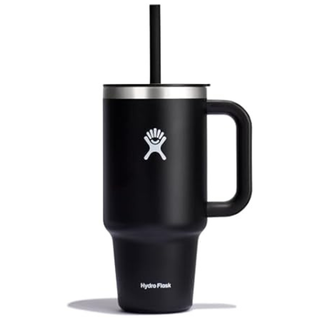 32-Oz Hydro Flask Stainless Steel Travel Tumbler W/Lid & Straw (3 Colors)