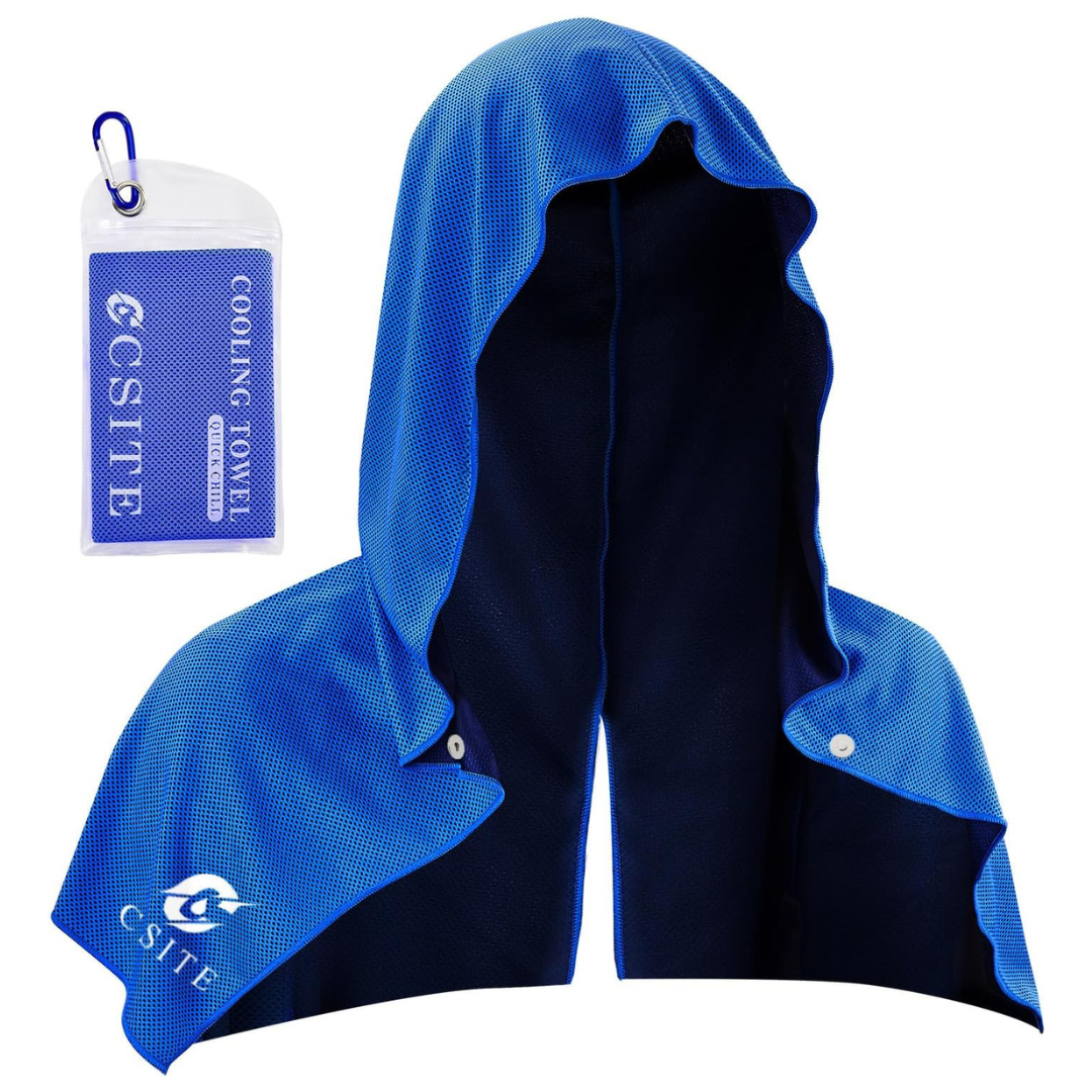 Instant Cooling Hoodie Towel