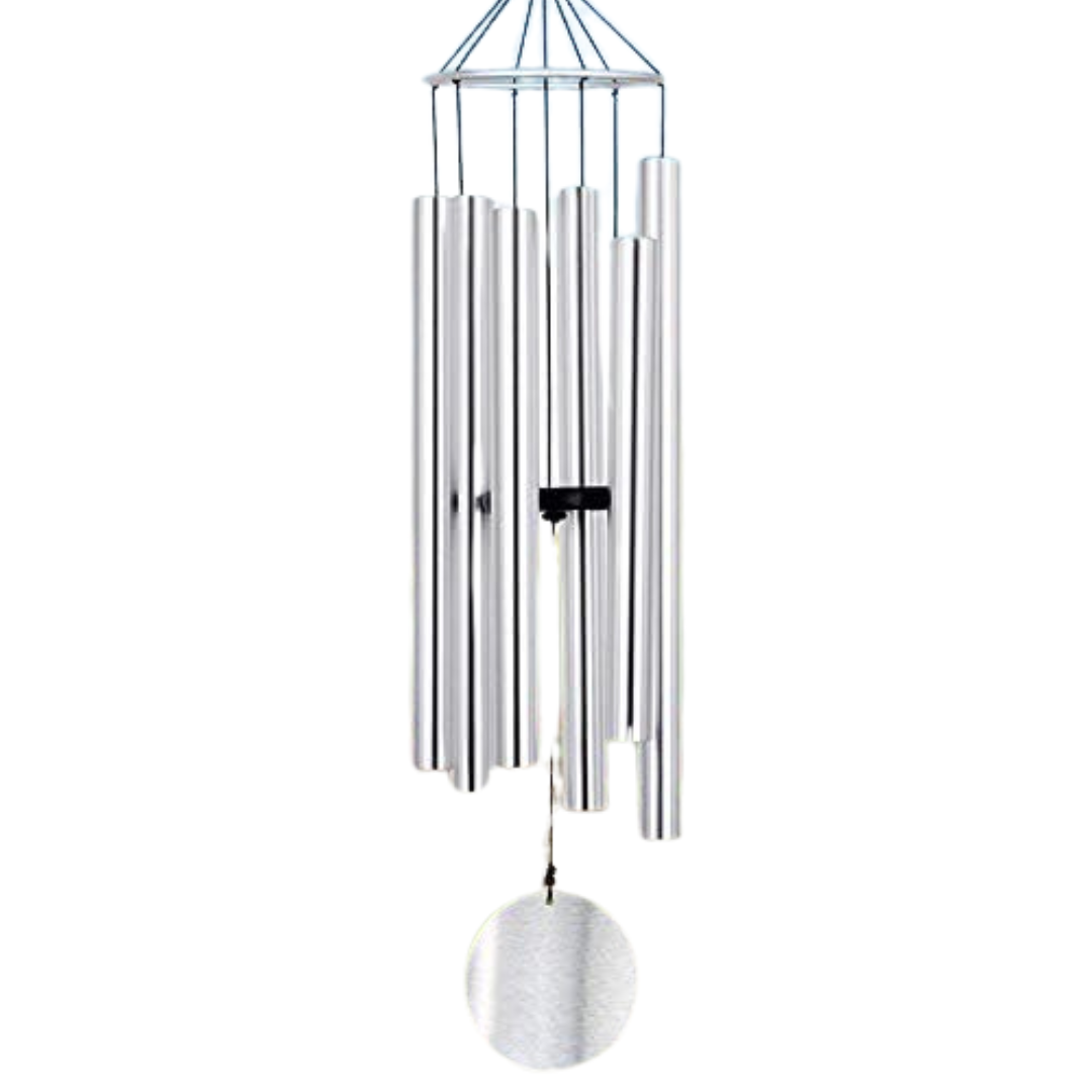 Premium 36" Deep Tone Wind Chimes With 6 Metal Tubes