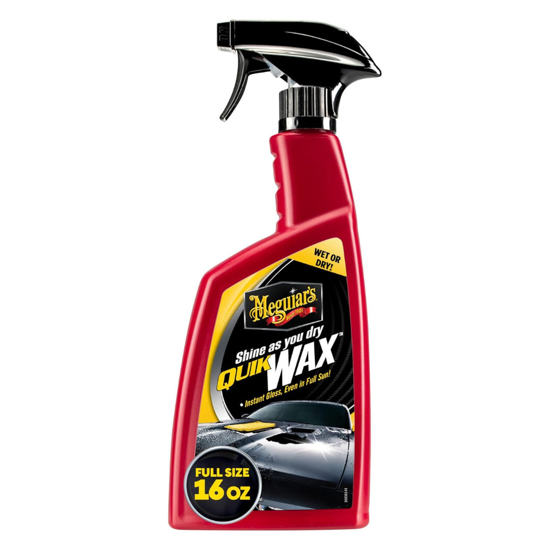 24 Oz. Meguiar's Quik Easy To Spray Wax For Gloss Shine And Protection