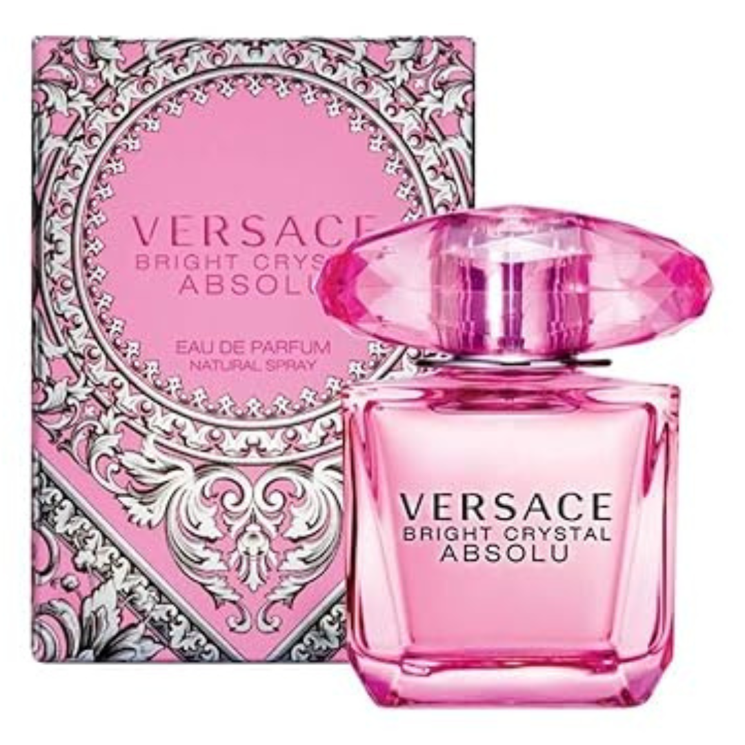 Versace Bright Crystal Absolu Eau De Perfume Spray, 3.0 Ounce