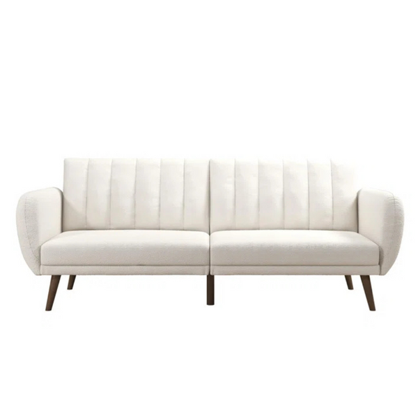 Novogratz Brittany 81.5″ Round Arm Convertible Sofa