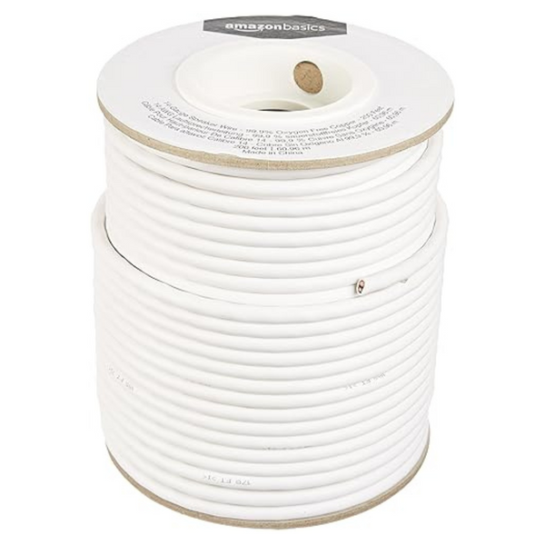 Amazon Basics 14-Gauge Audio Speaker 200ft Wire Cable