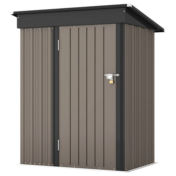 Patiowell Classic 5x3-Foot Metal Storage Shed