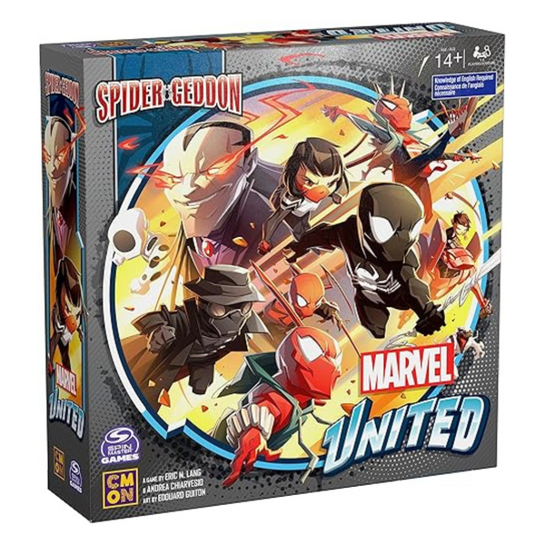 Spin Master Games Marvel United Spider-Geddon Strategy Board Game