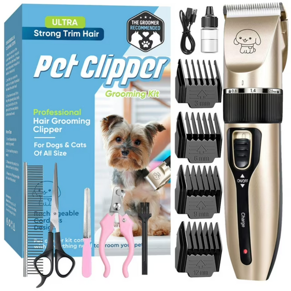 Dynamic Health Low-Noise Dog Grooming Kit