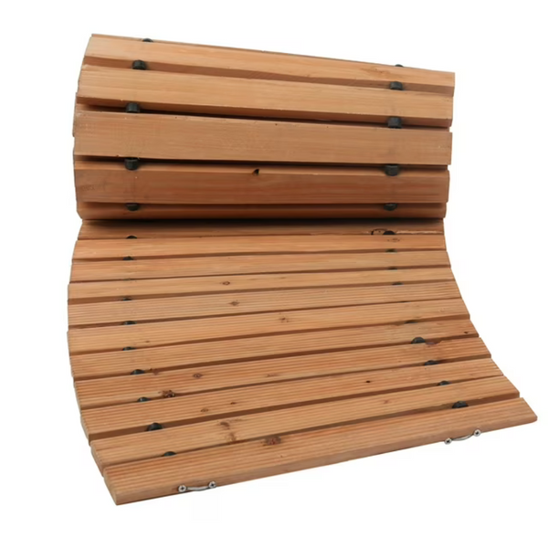 Cedar Wood 8' Rollable Garden Pathway