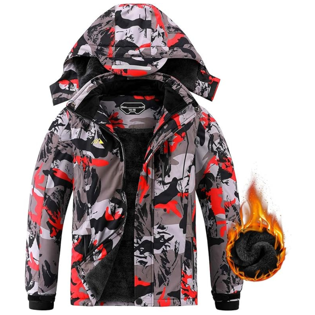 Boy's Waterproof Breathable Ski Jacket (Various)