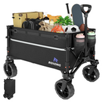 Rosong Foldable Collapsible Wagon Cart With Wheels