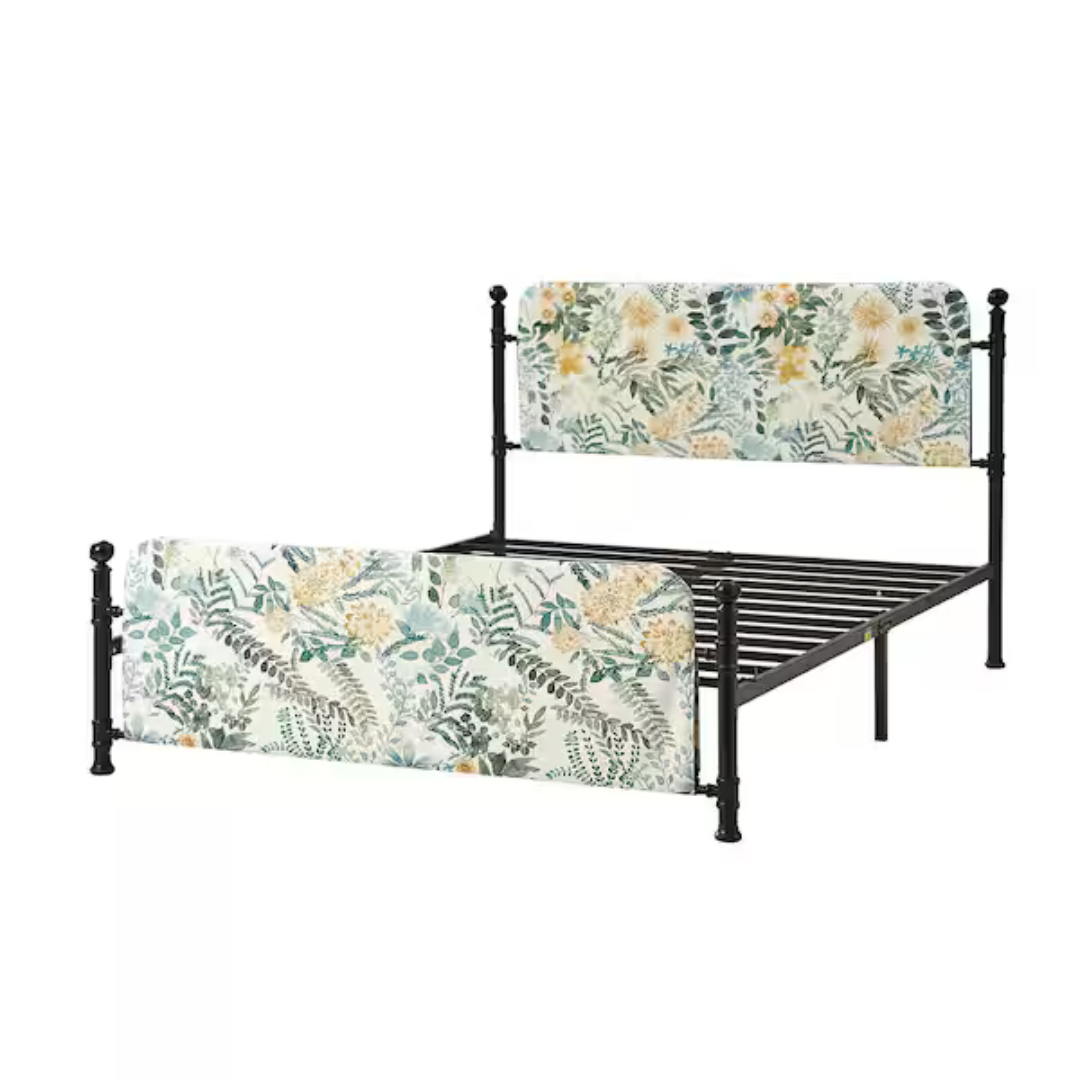 Jayden Creation Transitional 61.75" Metal Frame Platform Bed (Various)
