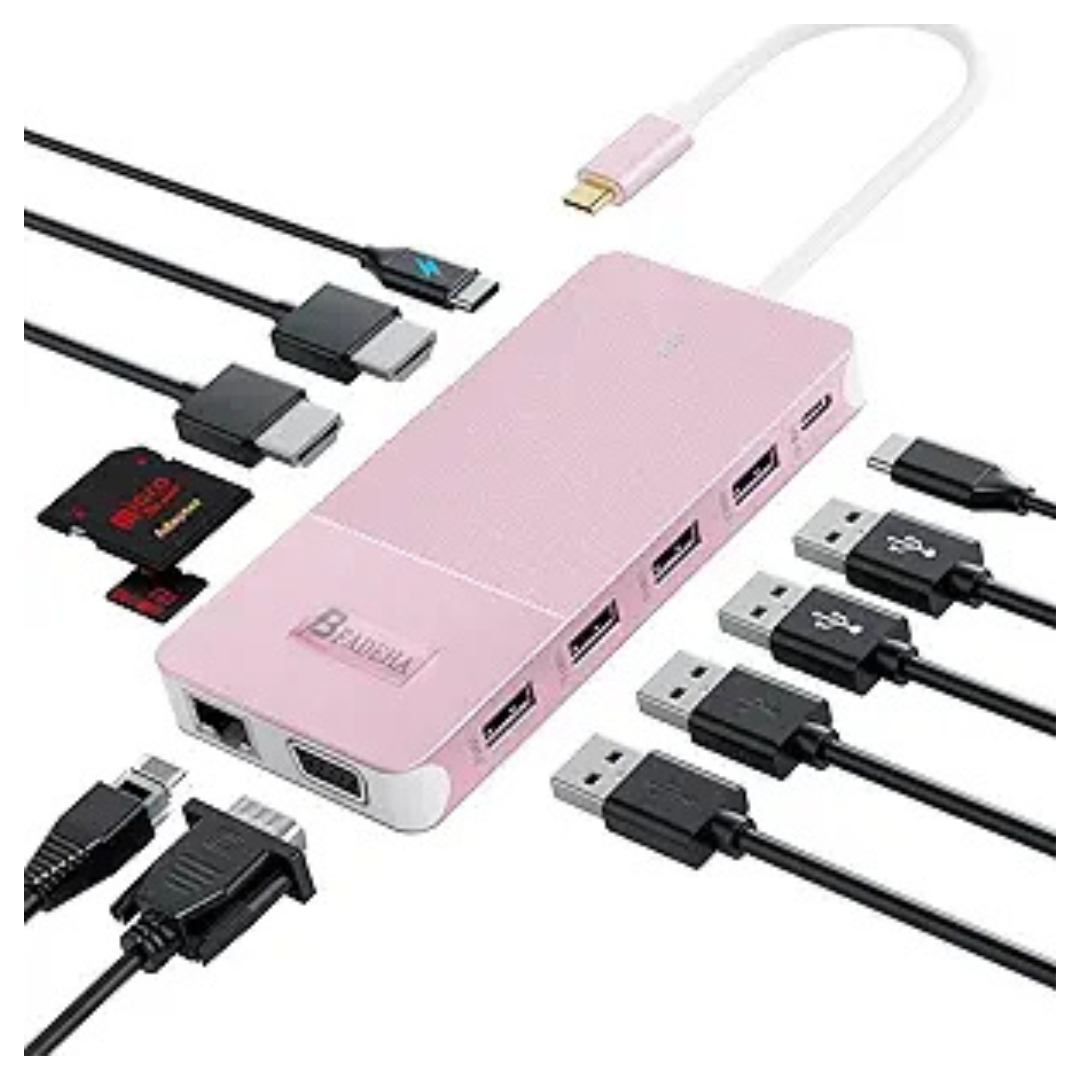 12-In-1 USB-C Laptop Docking Station