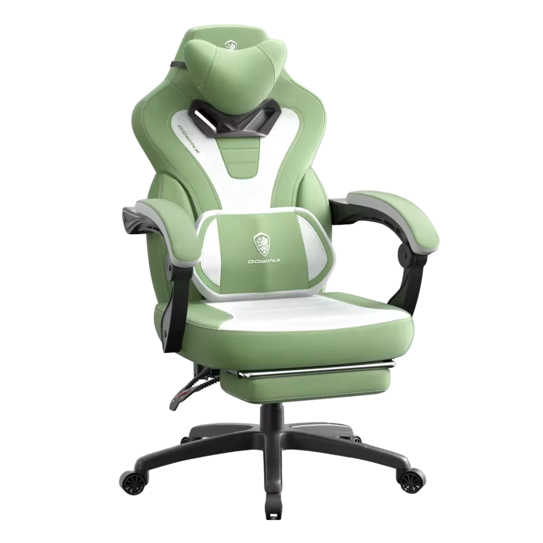 Dowinx Big And Tall Fabric Gaming Chair With Footrest