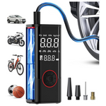 150 PSI 12V Tire Inflator Portable Air Compressor Pump W/ Pressure Gauge