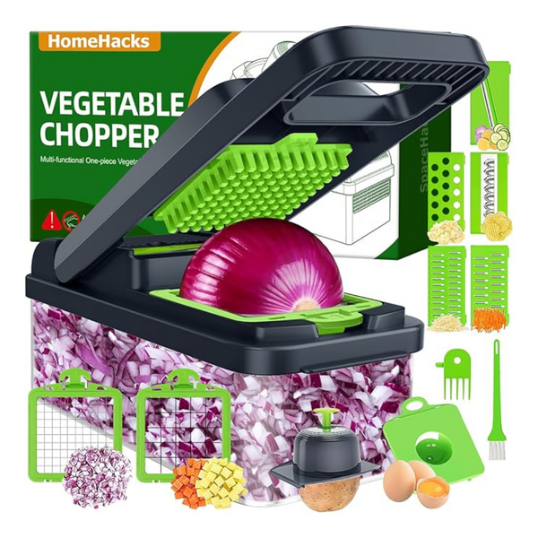 HomeHacks 12-In-1 Multi-Functional Vegetable Cutter